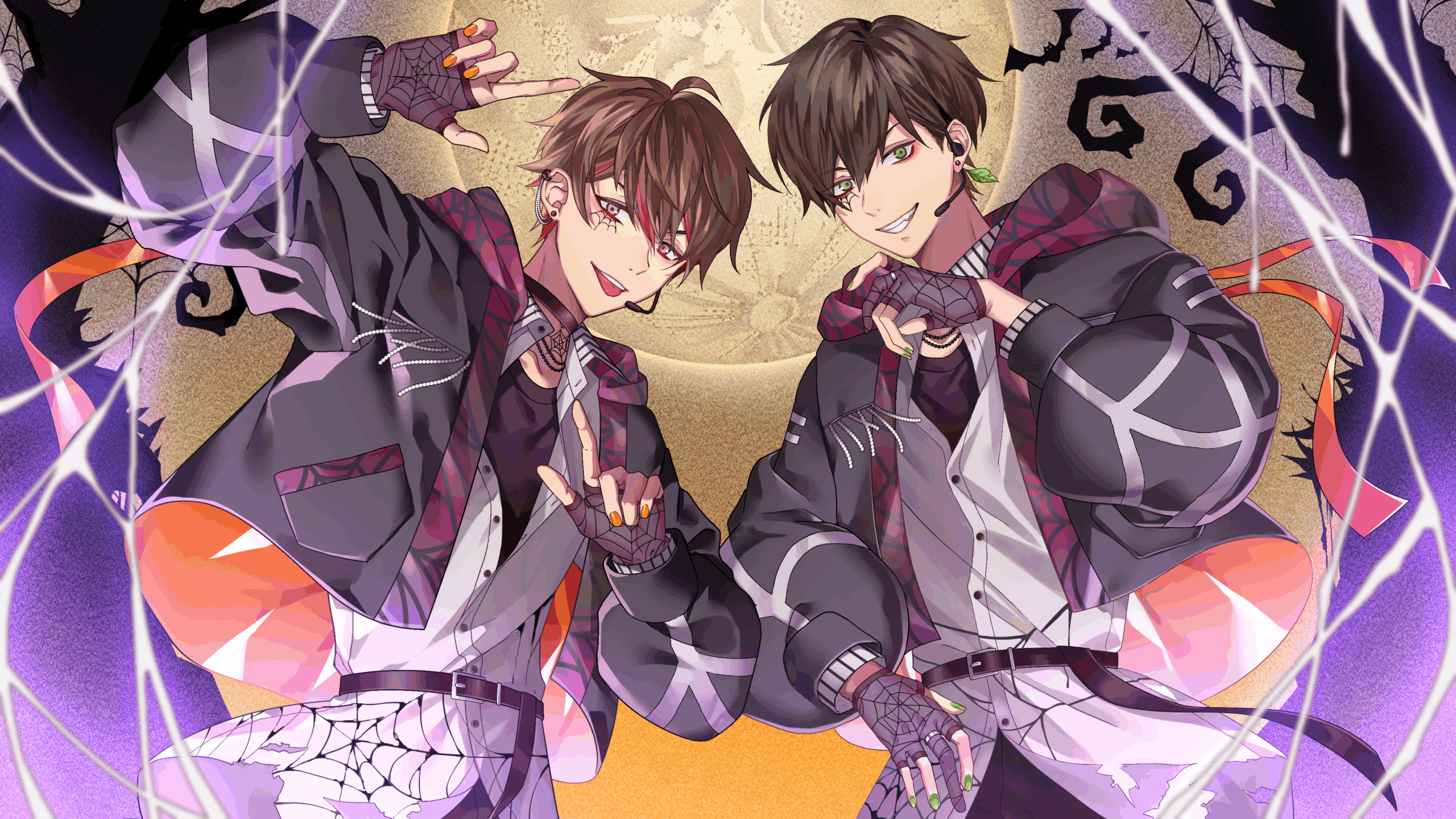 「Helter-Spider」cover MVイラスト