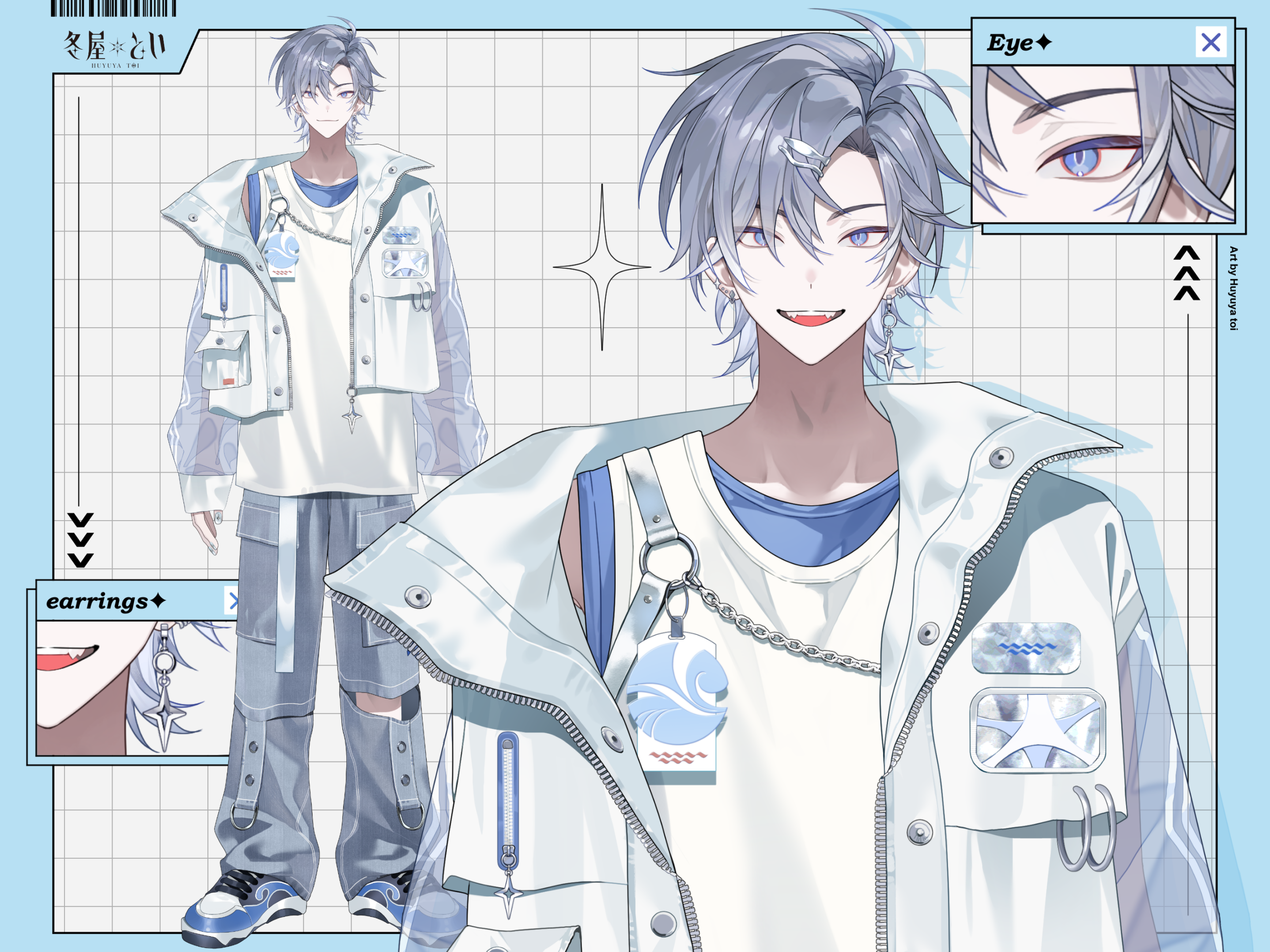 販売予定のVtuberです